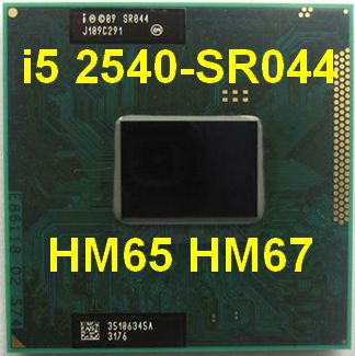 I5 2540 Процессор для ноутбука Intel i5 2540M SR044 35W Socket G2 - фото фото фото 0