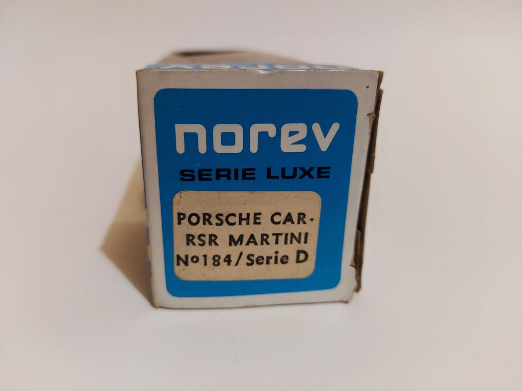 Norev 1:43  (plastic) Porsche Carrera RSR Martini - фото фото фото 7