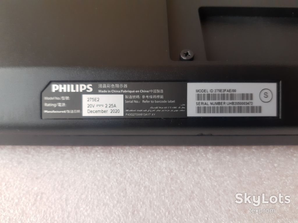 Монітор 27" Philips 275E2 main скалер плата керування - фото фото фото 4