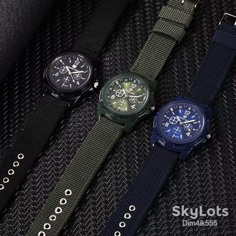 Мужские часы Gemius Army Black / Blue / Green - фото фото фото 6