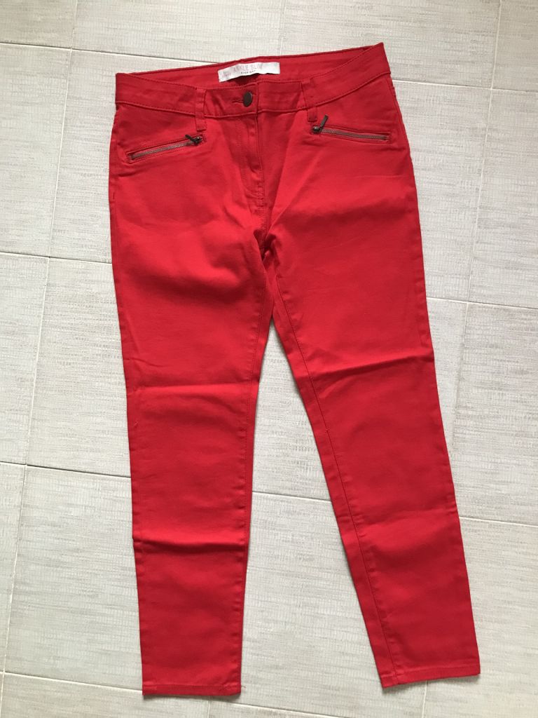 Модные стрейч джинсы Ankle slim от Next. 38 евро - фото фото фото 8
