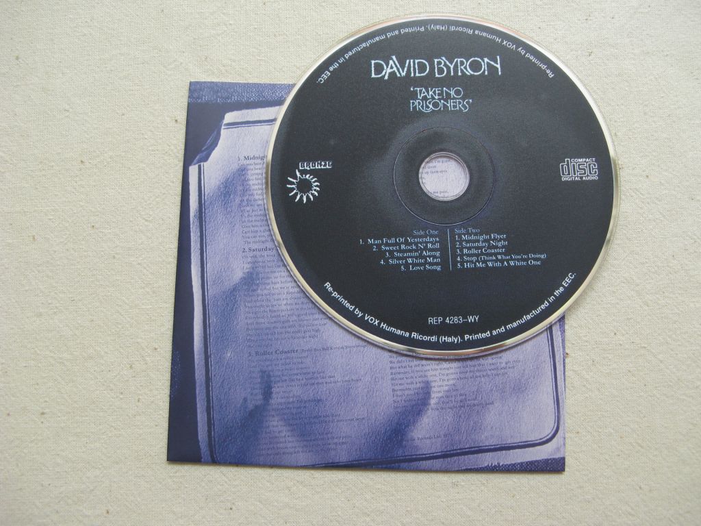 CDLP Uriah Heep Family. David Byron. Take No Prisoners. 1975. - фото фото фото 3