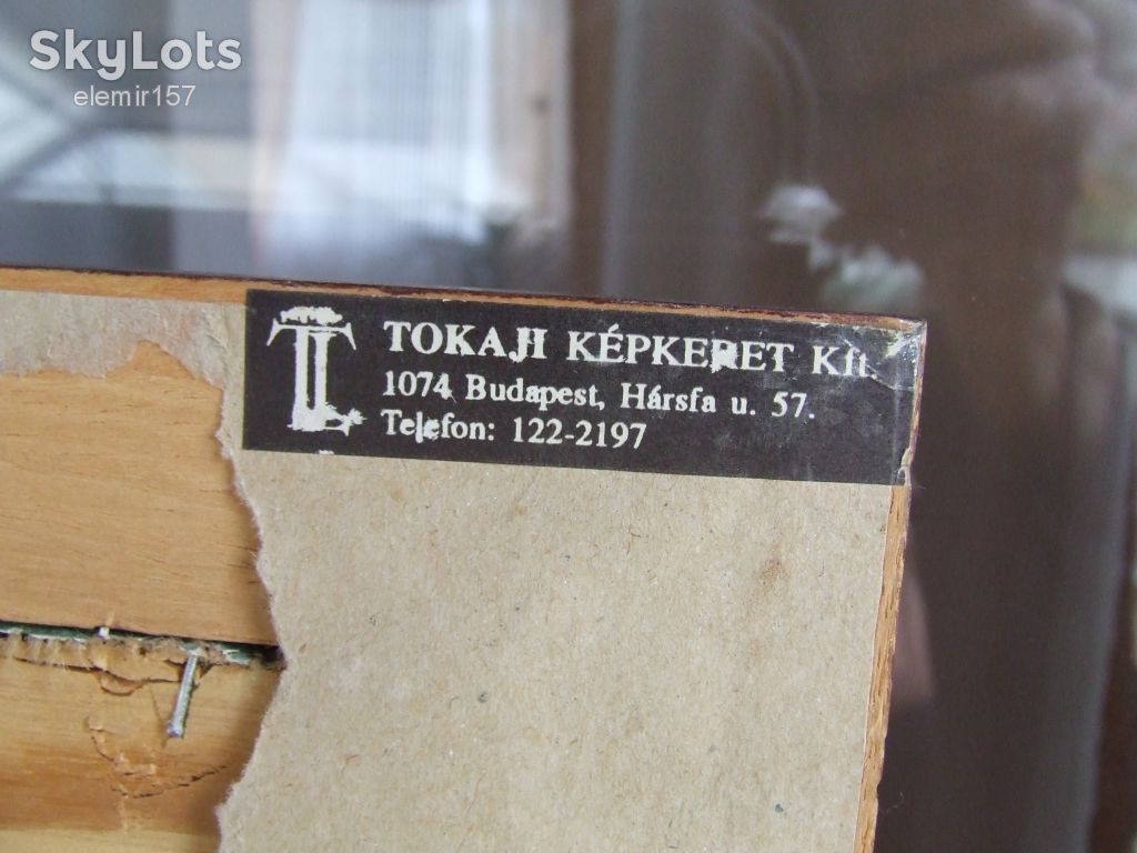 СЕМАН  Ф. или Очи. х.м раз.66х60 см. 1996 г. Закар. шк. Эрдели Манайла - фото фото фото 7