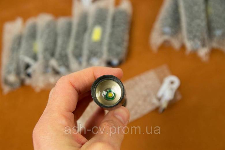 Ліхтарик XP-G Q5 LED + COB (акумуляторний) - фото фото фото 2