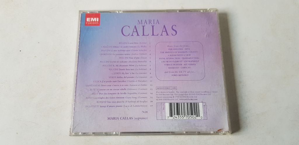 Maria Callas CD фірмовий - фото фото фото 1