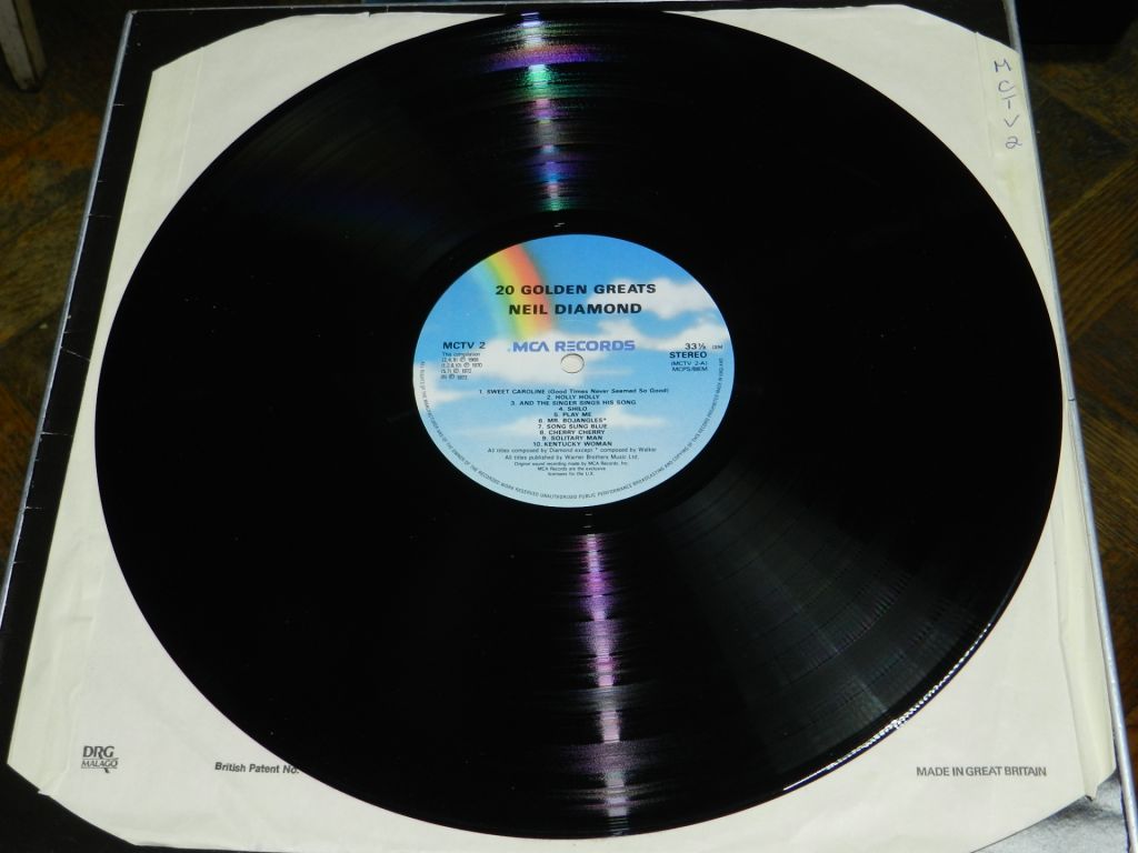 LP  Neil Diamond - 20 Golden Greats - фото фото фото 2