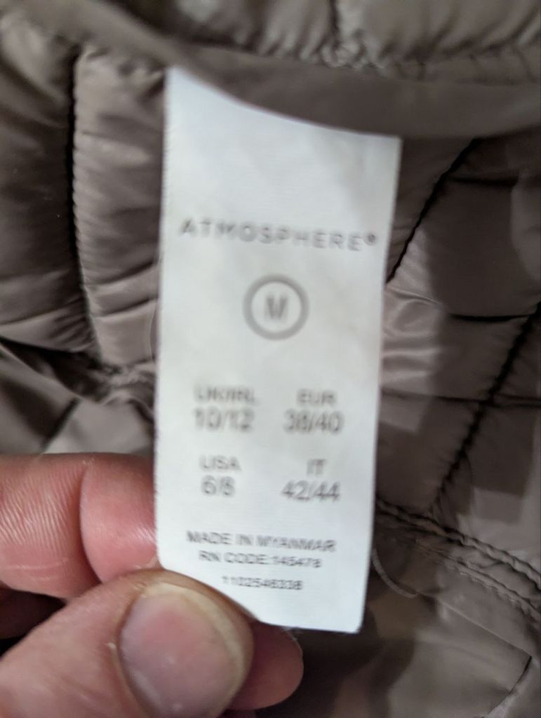 Стеганая куртка super light packable jacket от Atmosphere - фото фото фото 6