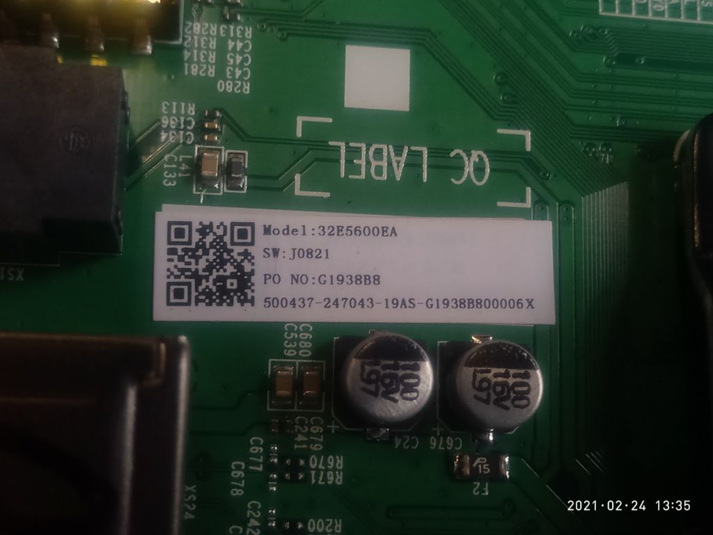 Main board RSAG7.820.8869/ROH       (HISENSE 32B6000HW) - фото фото фото 2