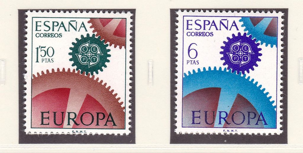 Испания 1967 г  MNH  - EUROPA  CEPT - - фото фото фото 0