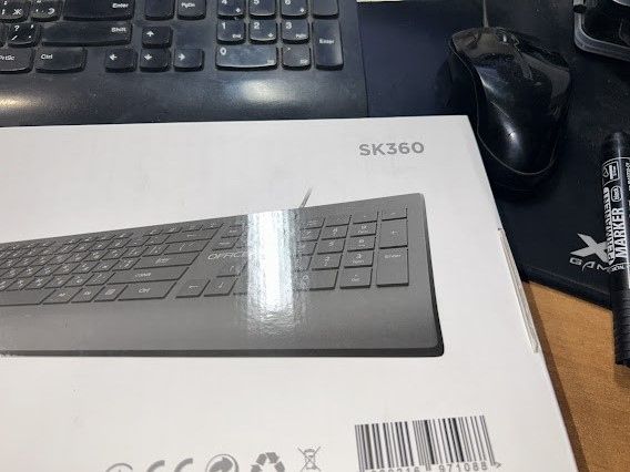 Брендовая клавиатура OfficePro SK360 USB № 230105227 - фото фото фото 2