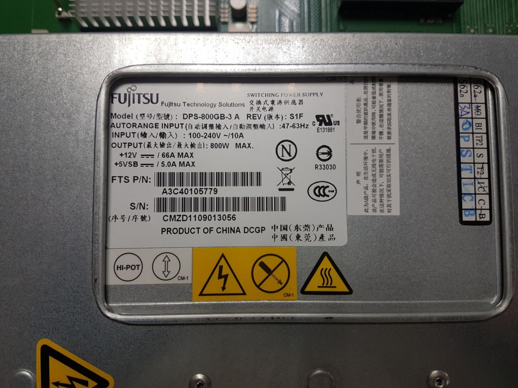 Сервер Fujitsu Primergy rx300 s6 / Xeon E5630 / 24Gb / psu 800  (№388) - фото фото фото 3