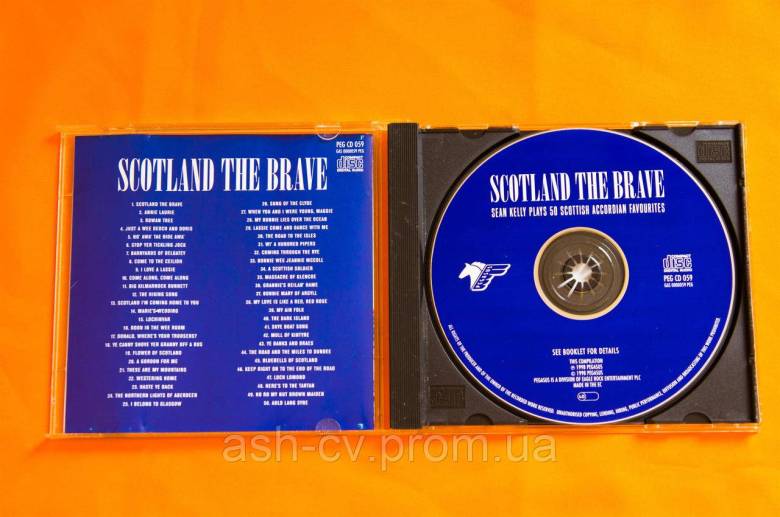 Музичний диск CD. SCOTLAND THE BRAVE - фото фото фото 4