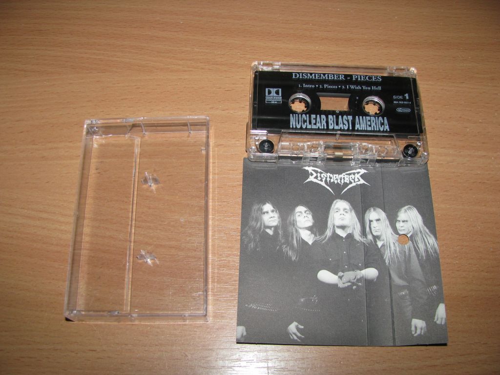 DISMEMBER - Pieces  (1992 Nuclear Blast 1st press USA) - фото фото фото 3