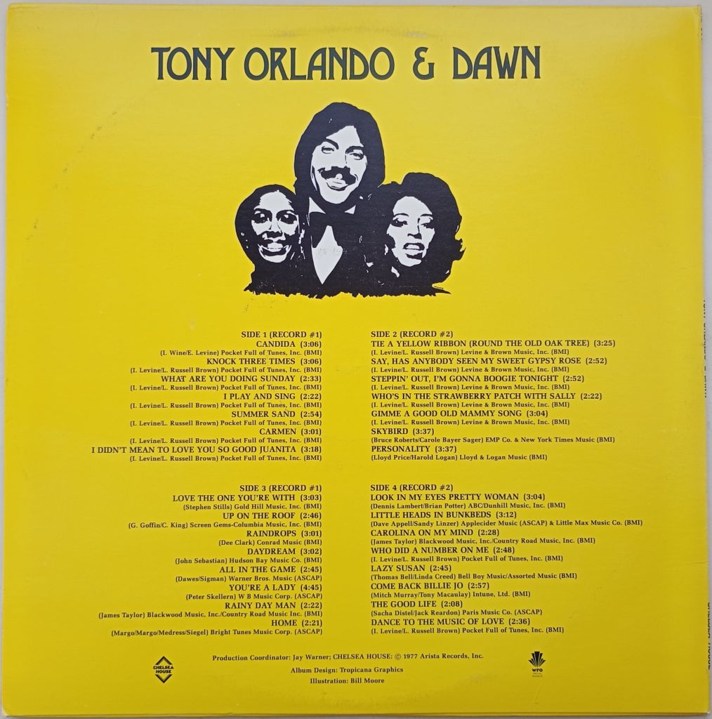 TONY ORLANDO AND DAWN 2LP EX+/EX - фото фото фото 1