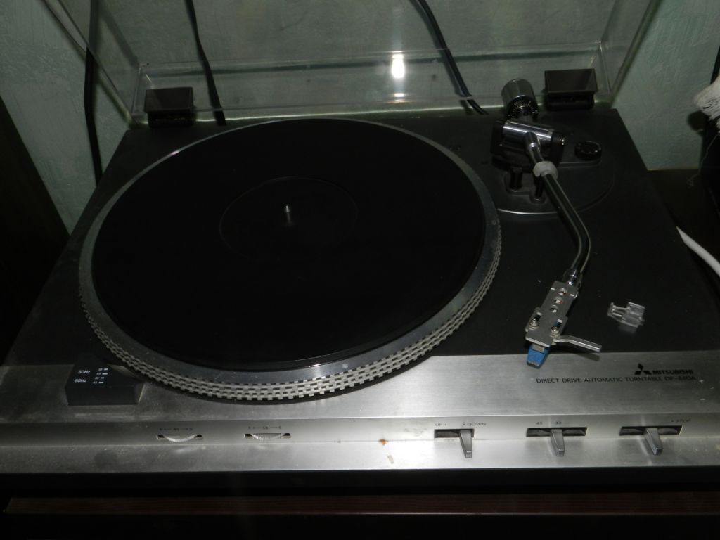 Mitsubishi model DP-84DA turntable made in Japon 1978 - фото фото фото 3