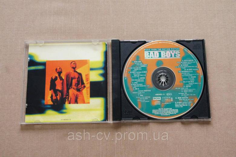 Музичний диск CD. Soundtrack - BAD BOYS 1995 - фото фото фото 3