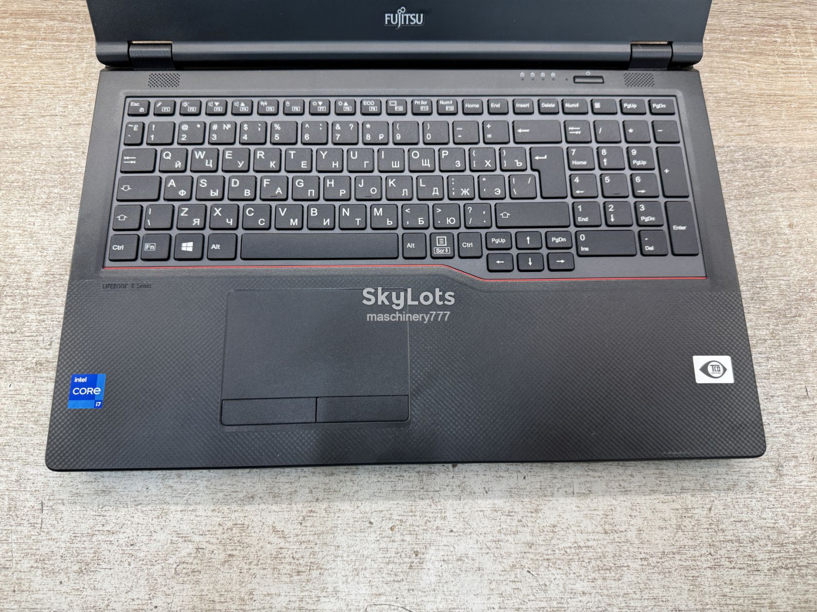 ноутбук fujitsu e5511-intel core i7-1165g7-8gb ram ddr4-№ss207 - фото фото фото 3