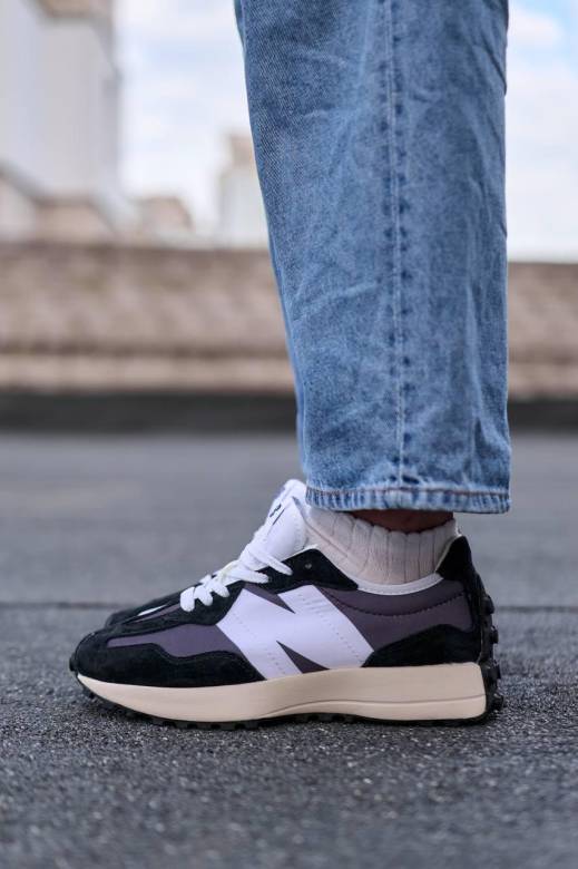 New Balance 327 Black White Premium 36 40 - фото фото фото 4