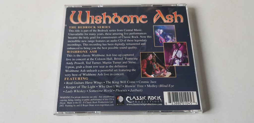Wishbone Ash Live In Bristol CD фірмовий - фото фото фото 1