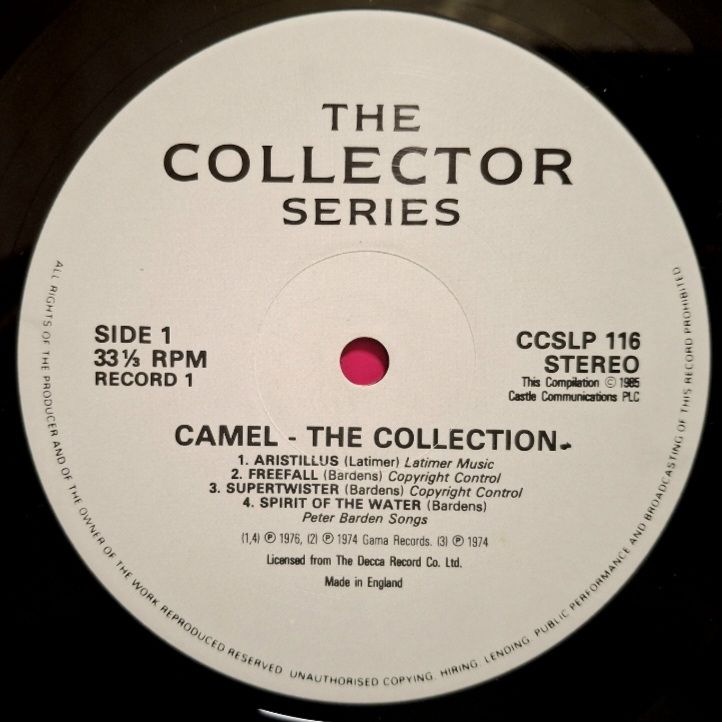 Camel - The Collection - 1974-84.   (2LP). 12. Vinyl. Пластинки. UK. - фото фото фото 3