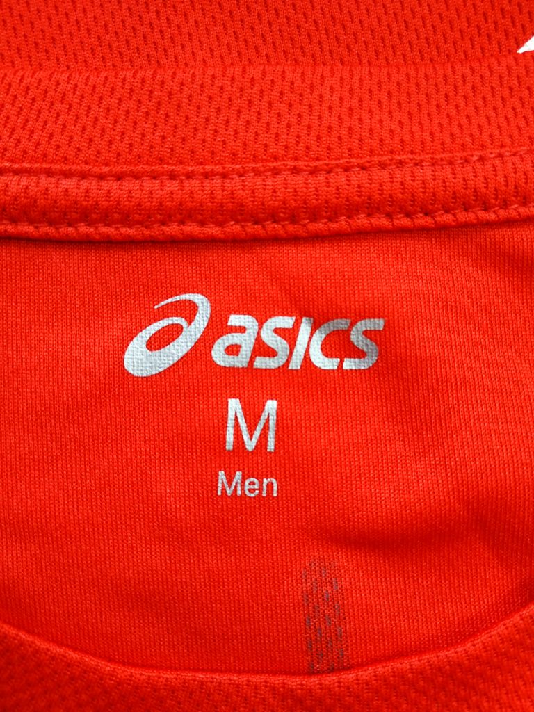 Футболка червона ASICS p-p M - фото фото фото 4