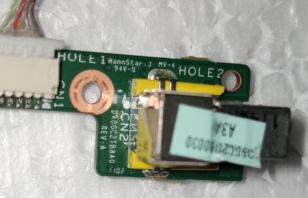 Роз'єм USB з ноутбука Lenovo ThinkPad L512 DA0GC2TB8A0 - фото фото фото 3