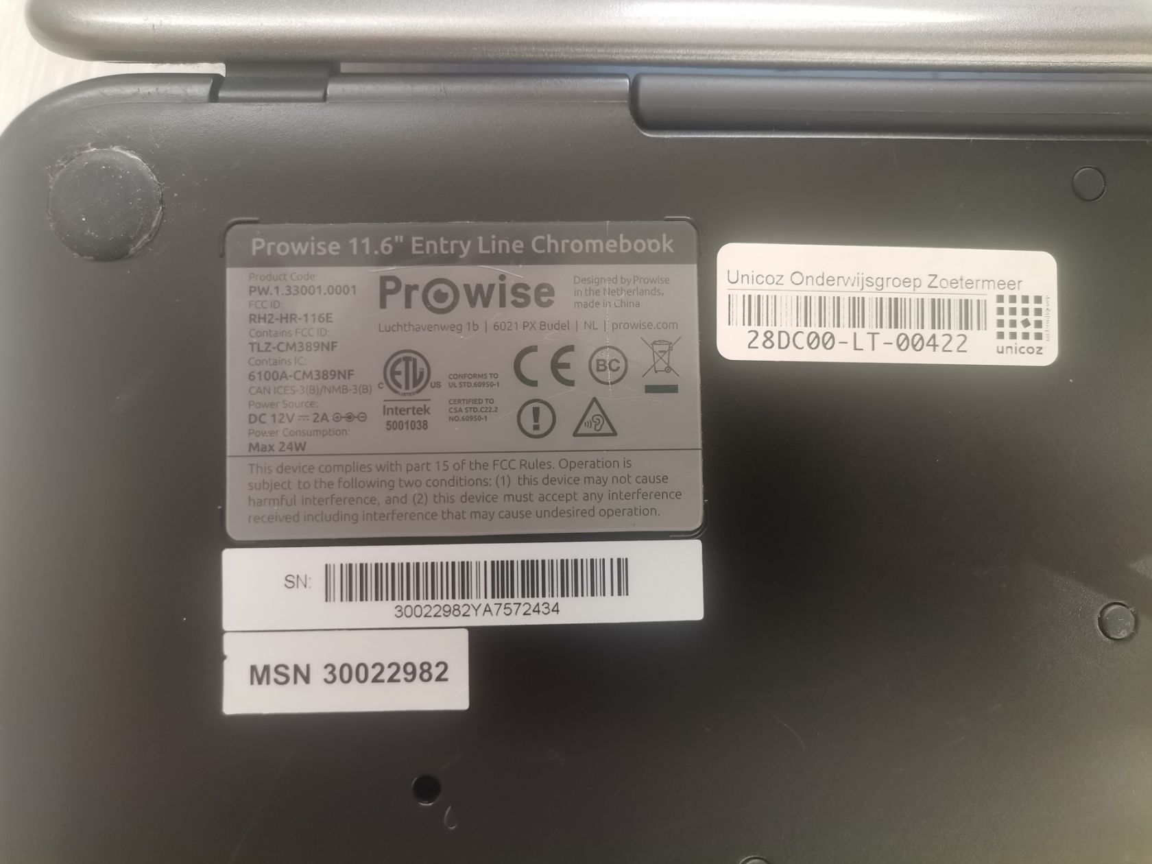НЕТБУК ChromeBook Prowise Entryline 4 ЯДРА - фото фото фото 3