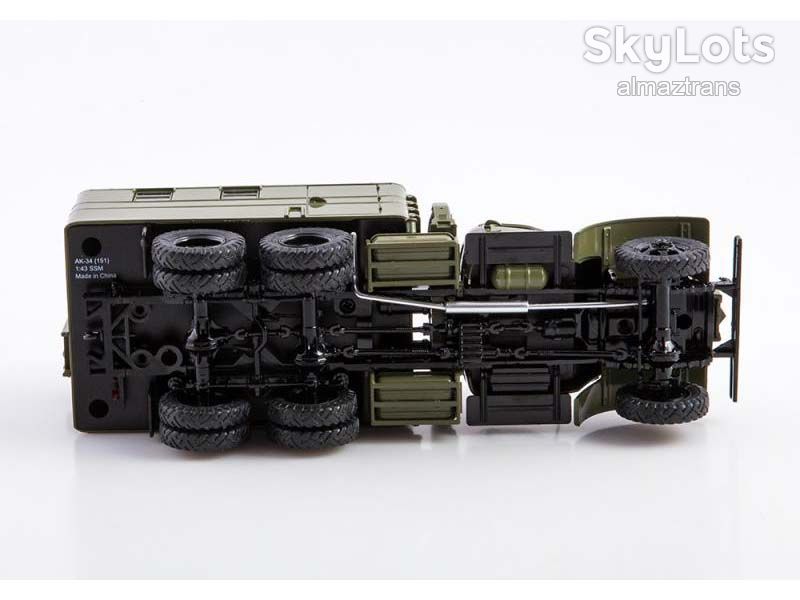 Армейский грузовик ЗиС-151   (АК-34) 1948г. - SSM    (Start Scale Models) - фото фото фото 5