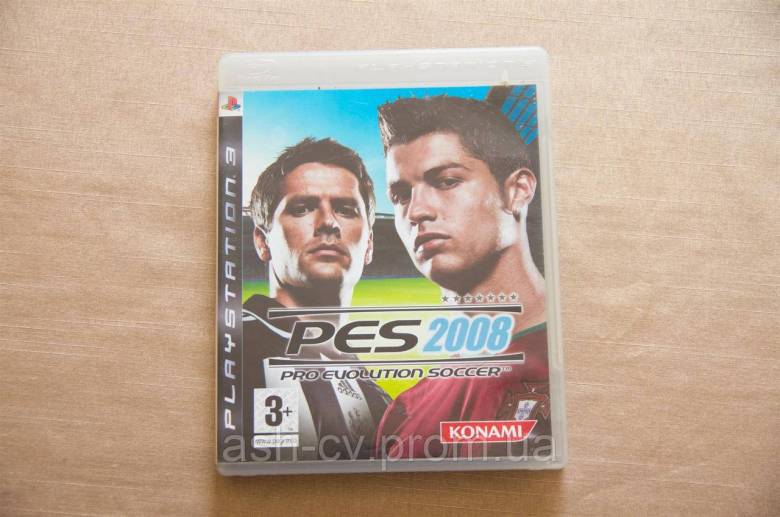 Диск для Playstation 3, гра Pro Evolution Soccer 2008 - фото фото фото 0