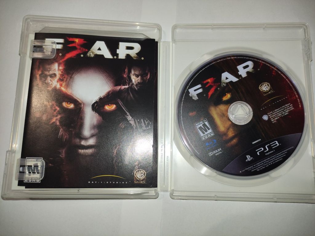 FEAR 3 PS3 F.3.A.R Playstation 3 Північна Америка, Англійська Мова - фото фото фото 1