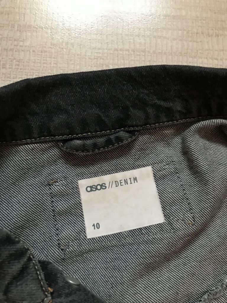 Джинсовая куртка пиджак, британского бренда ASOS. 38 евро - фото фото фото 7