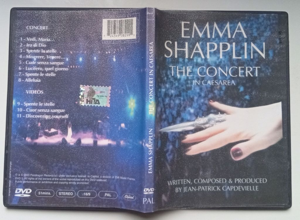 DVD Emma Shapplin – The Concert - фото фото фото 0