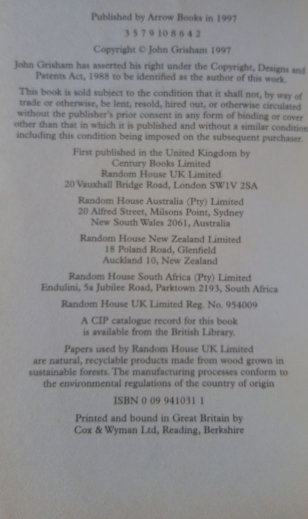 Partner The John Grisham English на Английском книга - фото фото фото 2