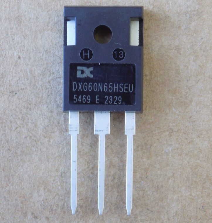 Транзистор DXG60N65HSEU TO-247  IGBT , 650V, 60A, 375W - фото фото фото 0