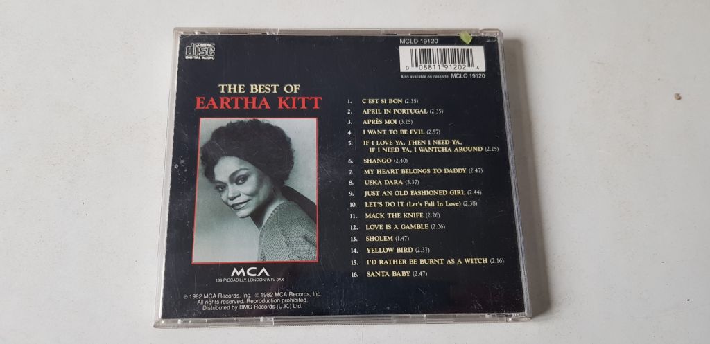 Eartha Kitt The Best CD фірмовий - фото фото фото 1