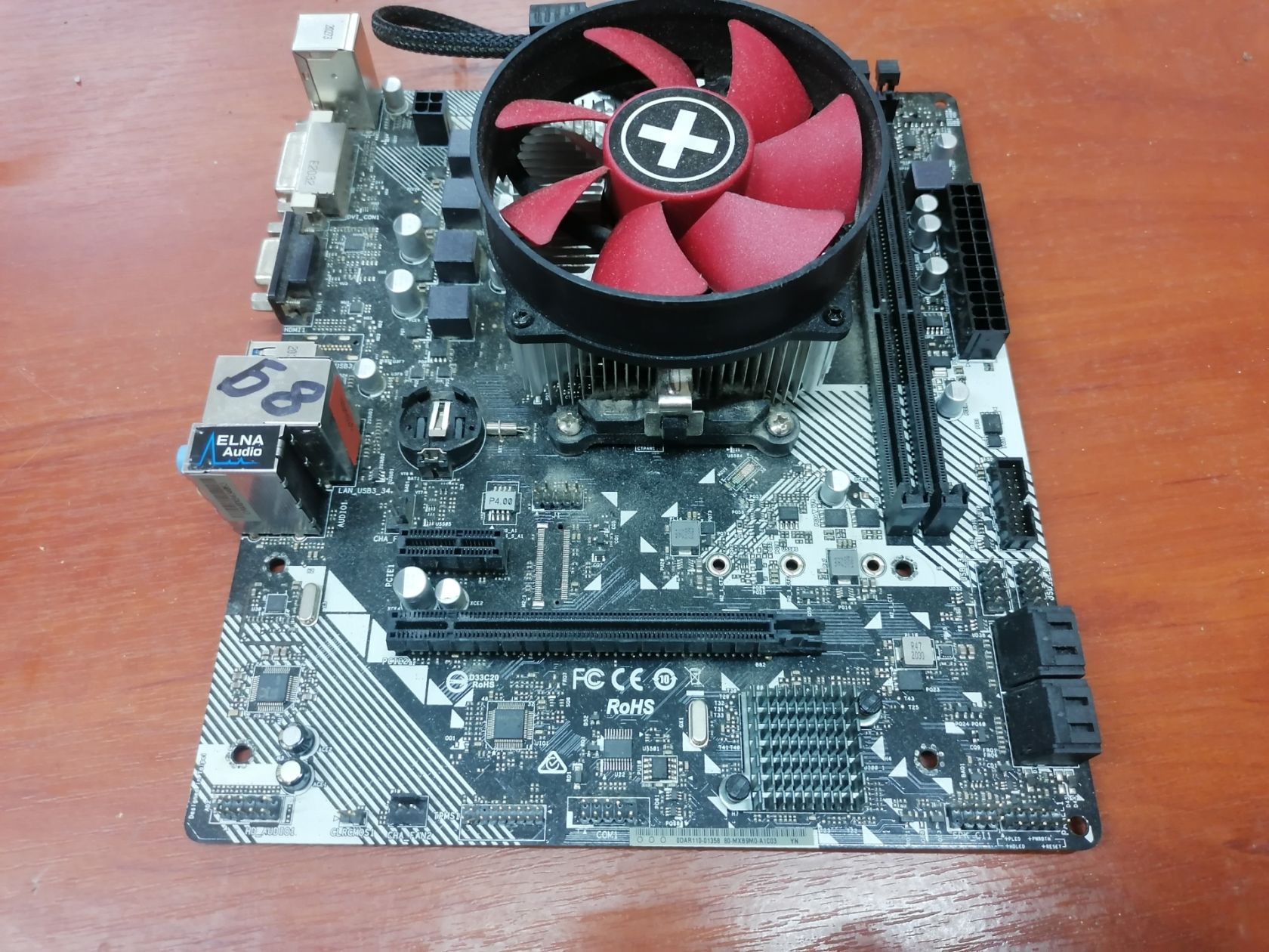 ASRock A320M-DVS R4.0  + AMD Ryzen 5 3600X  + Охолодження - фото фото фото 1