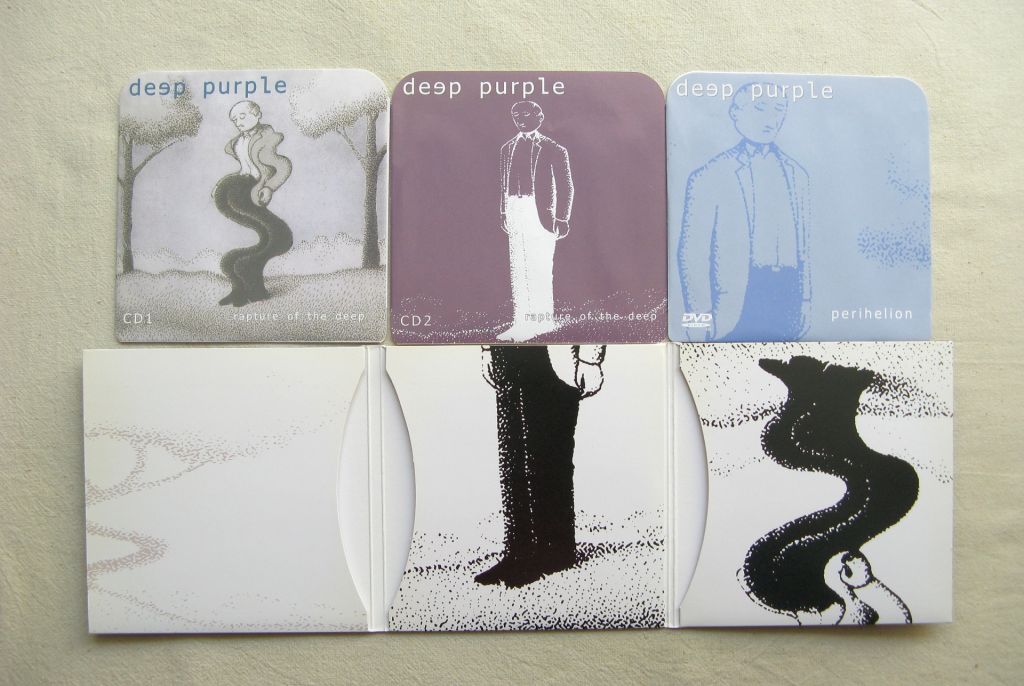 CDLP Deep Purple.  Rapture of the Deep/Perihelion. 2CD+DVD. 2001/2005/2008. - фото фото фото 3