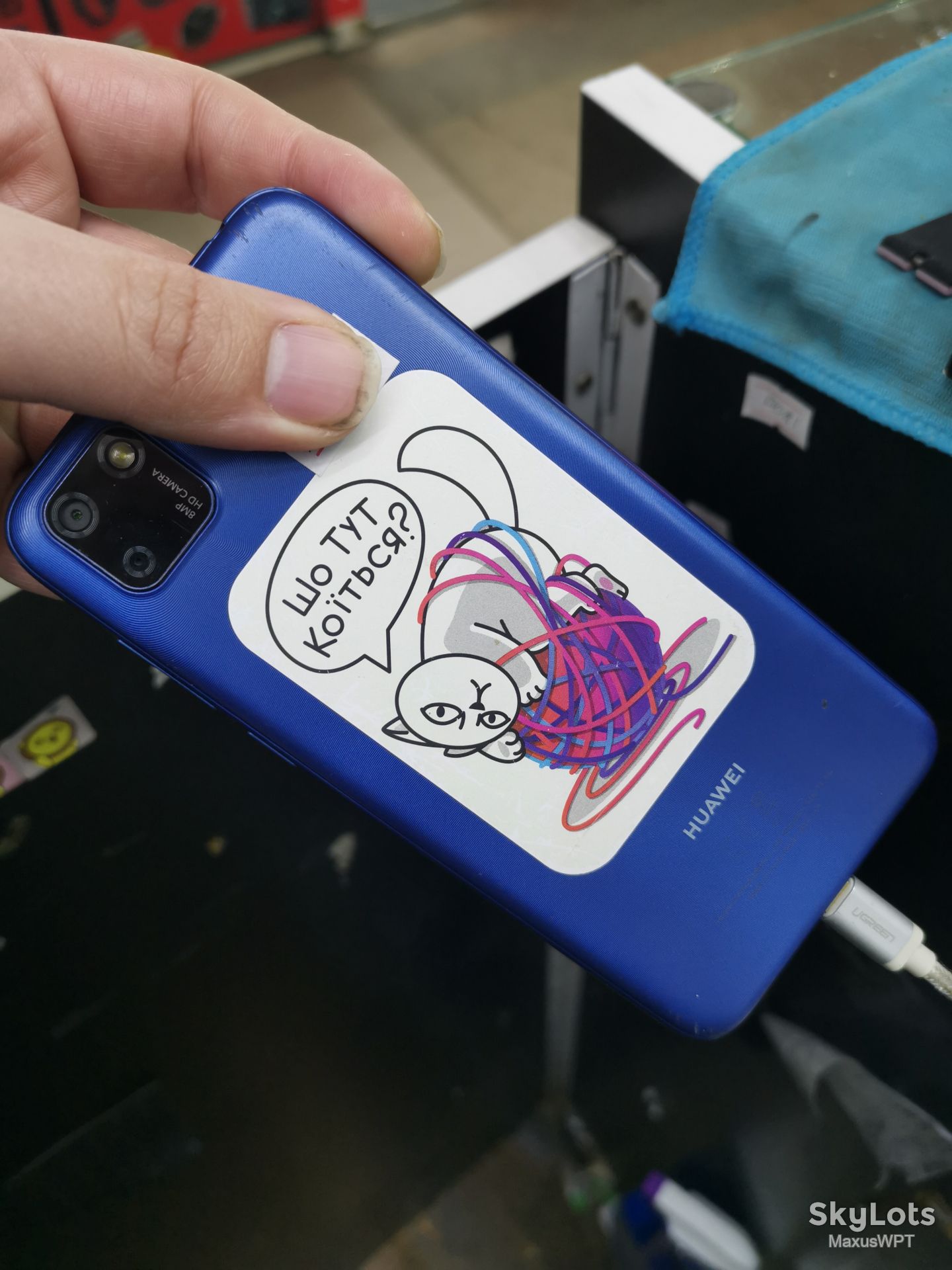 #303 Huawei Y 5 P blue sklad y5p - фото фото фото 2