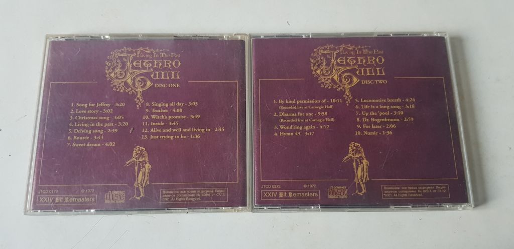 Jethro Tull Living In The Past 2CD - фото фото фото 1