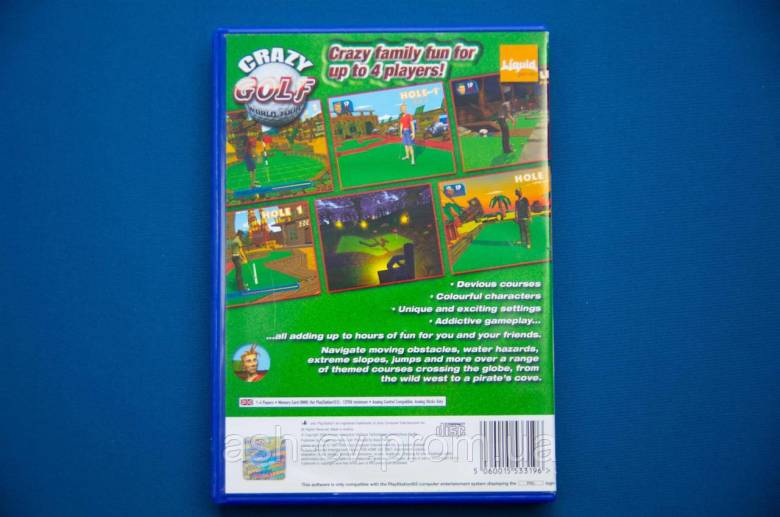 Диск для Playstation 2  гра Crazy Golf World Tour - фото фото фото 6