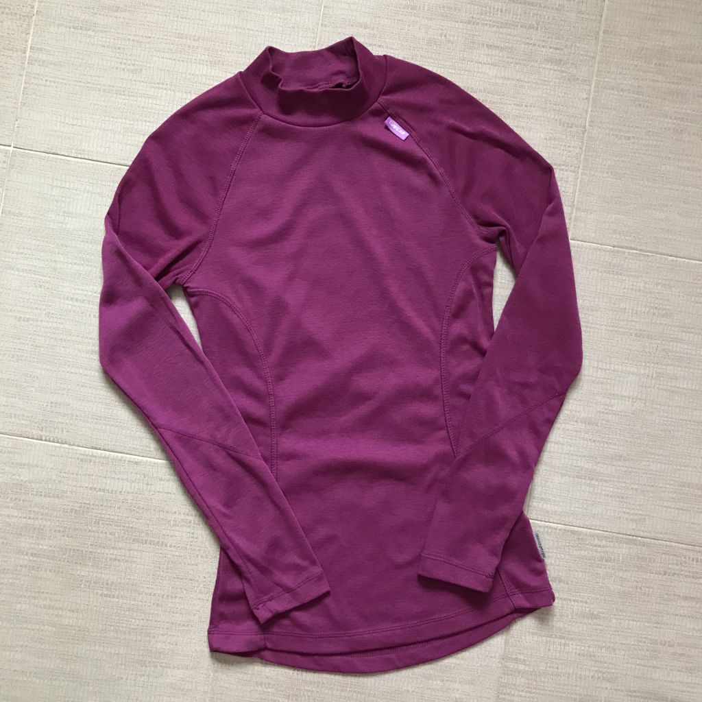 Термобелье, кофта с начесом, французского бренда, Wed'ze simple warm, Decathlon. XS сост. нового - фото фото фото 6
