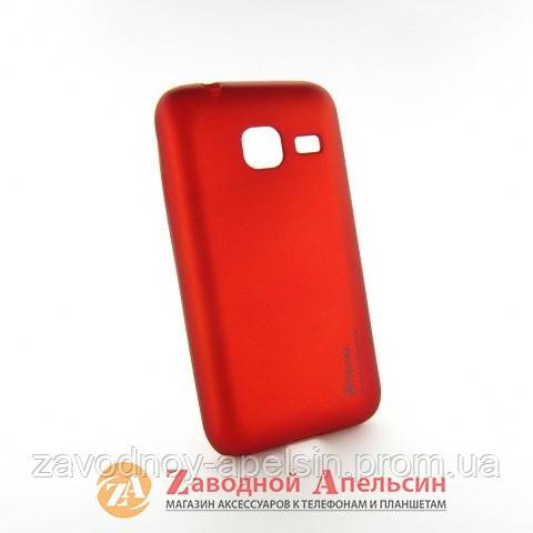 Samsung J1 J105 mini защитный чехол soft touch red - фото фото фото 0