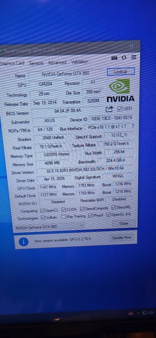 Відеокарта Asus geforce gtx 980 strix - фото фото фото 2