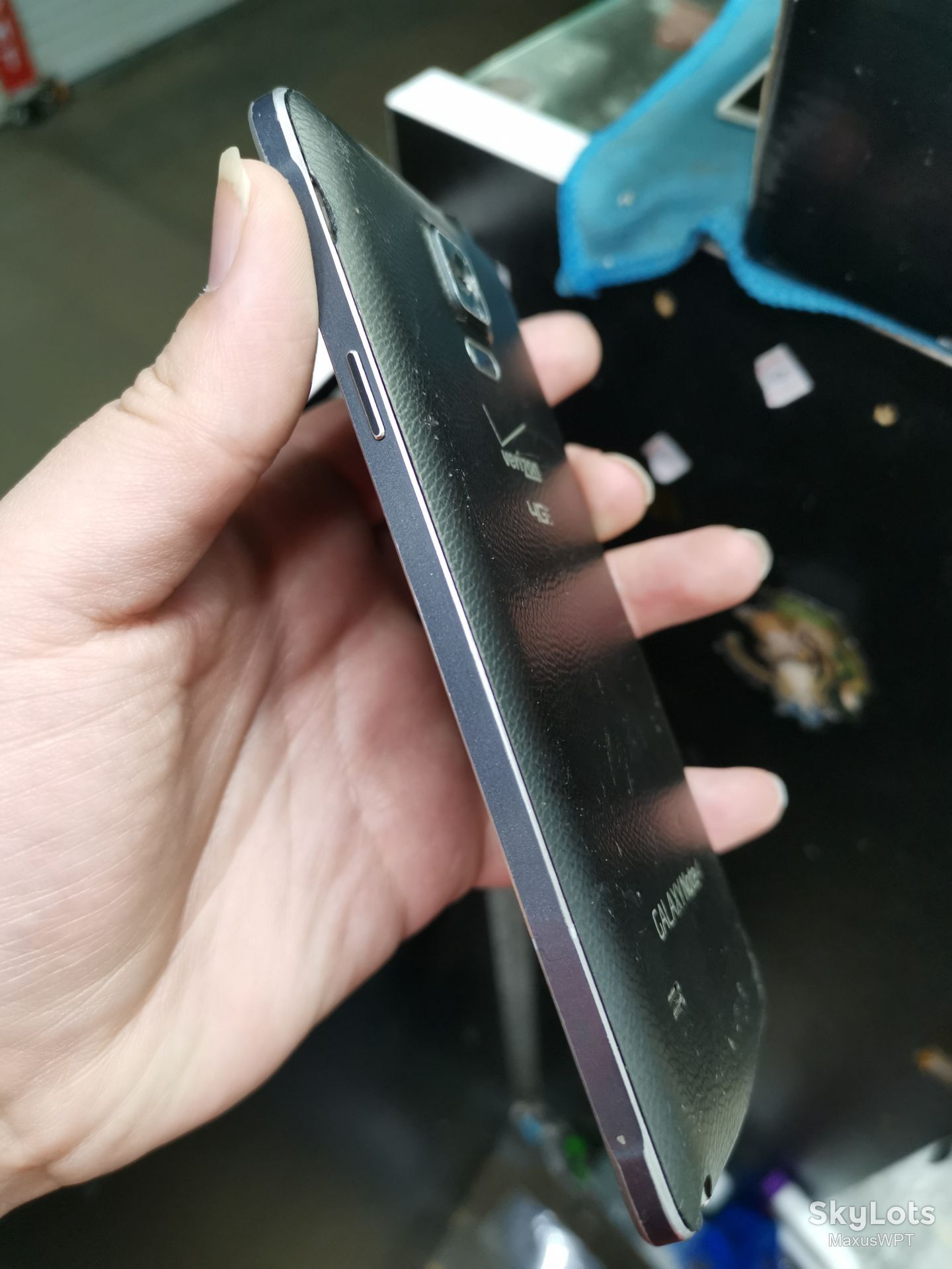 #352 Sklad Samsung Galaxy Note 4 blue - фото фото фото 2