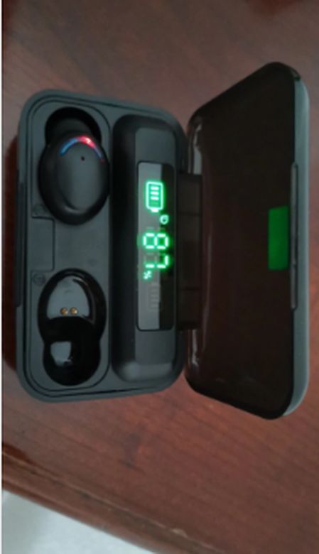 Бездротові навушники F9, TWS, Bluetooth V5.1 ,IPX7, сенсорні. - фото фото фото 11