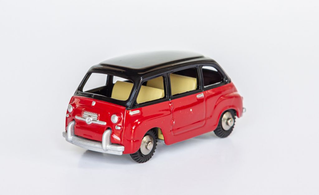 1:48 Fiat 600 Multipla red-black, MERCURY #19 - фото фото фото 1