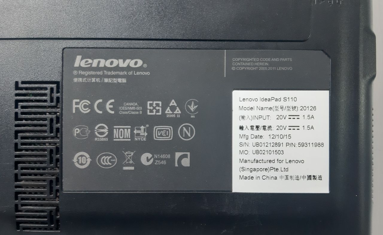 Lenovo IdeaPad S110 - фото фото фото 3