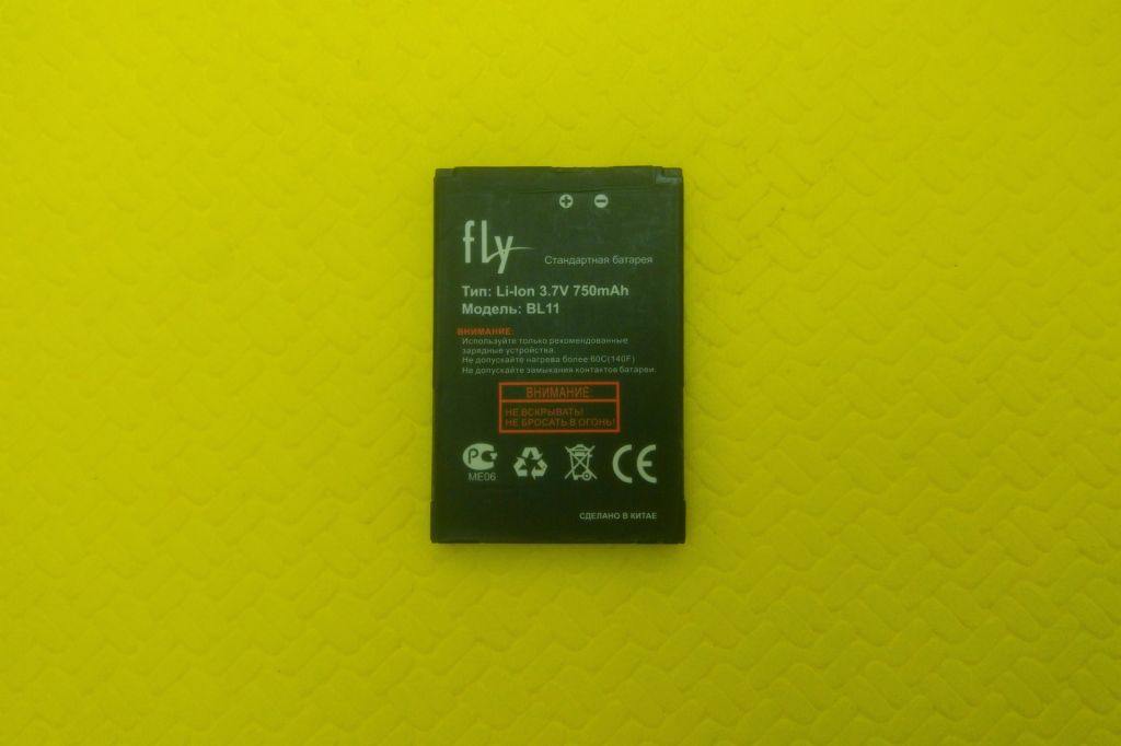 Аккумулятор акб Fly bl11 M110 750 mAh - фото фото фото 0