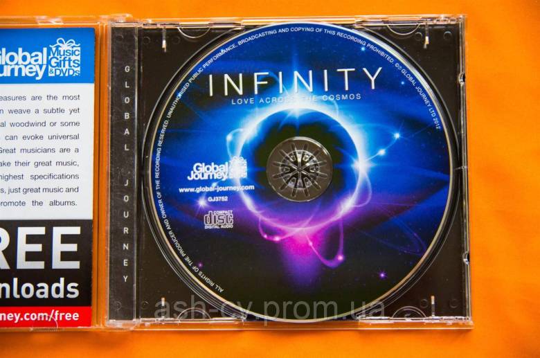 Музичний диск CD. GLOBAL JOURNEY - INFINITY - фото фото фото 4