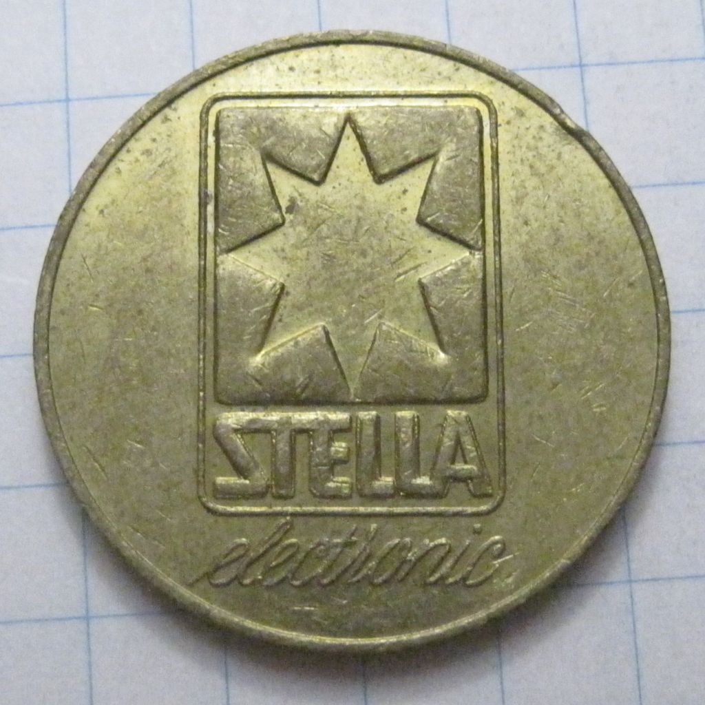 Жетон - Stella Electronic - Вага 5,71г - 43011 - фото фото фото 1